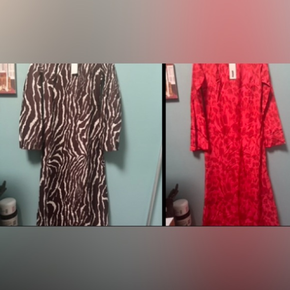 Two Print Maxi Dresses